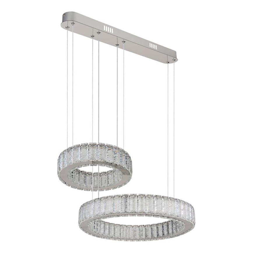 Globo - Himmennettävä LED-kattokruunu johdossa LED/80W/230V 2700-6000K + kauko-ohjaus