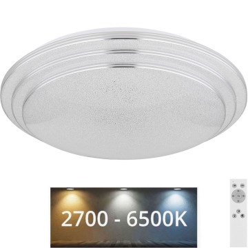 Globo - Himmennettävä LED-kattovalaisin LED/18W/230V halkaisija 40 cm 2700-6500K + kauko-ohjaus