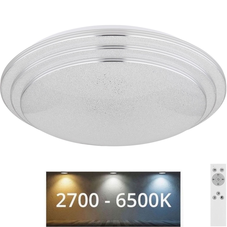 Globo - Himmennettävä LED-kattovalaisin LED/18W/230V halkaisija 40 cm 2700-6500K + kauko-ohjaus