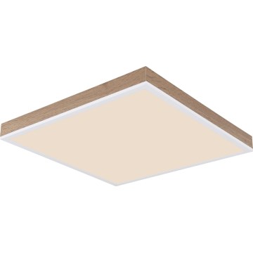 Globo - Himmennettävä LED-kattovalaisin LED/24W/230V 2700-6500K + kauko-ohjaus ruskea/valkoinen