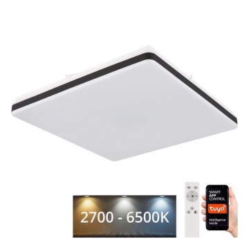 Globo - Himmennettävä LED-kattovalaisin LED/24W/230V 2700-6500K Wi-Fi Tuya + kauko-ohjaus