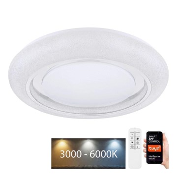 Globo - Himmennettävä LED-kattovalaisin LED/28W/230V 3000-6000K Tuya WiFi + kauko-ohjaus