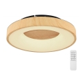 Globo - Himmennettävä LED-kattovalaisin LED/30W/230V + kauko-ohjaus