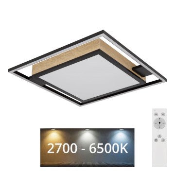 Globo - Himmennettävä LED-kattovalaisin LED/40W/230V 2700-6500K + kauko-ohjaus