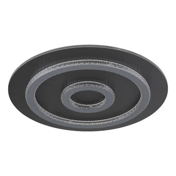 Globo - himmennettävä LED-kattovalaisin LED/40W/230V 3000-6500K halkaisija 45 cm antrasiitti + kaukosäädin