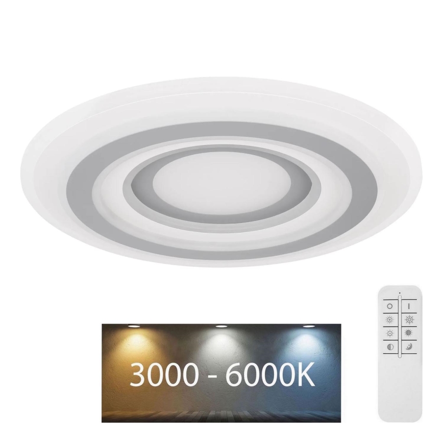 Globo - Himmennettävä LED-kattovalaisin LED/46W/230V 3000-6000K + kauko-ohjaus