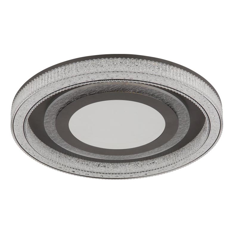 Globo - Himmennettävä LED-kattovalaisin LED/48W/230V 2700-6000K halkaisija 48 cm antrasiitti + kauko-ohjaus