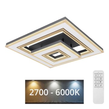 Globo - Himmennettävä LED-kattovalaisin LED/50W/230V 2700-6000K + kauko-ohjaus