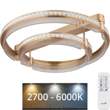 Globo - Himmennettävä LED-kattovalaisin LED/78W/230V 2700K-6000K + kauko-ohjaus