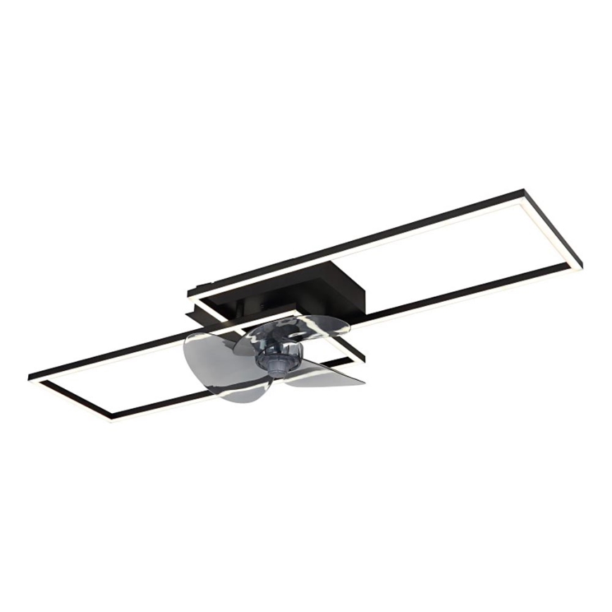 Globo - himmennettävä LED-kattovalaisin tuulettimella LED/38W/230V 3000-6500K + kaukosäädin