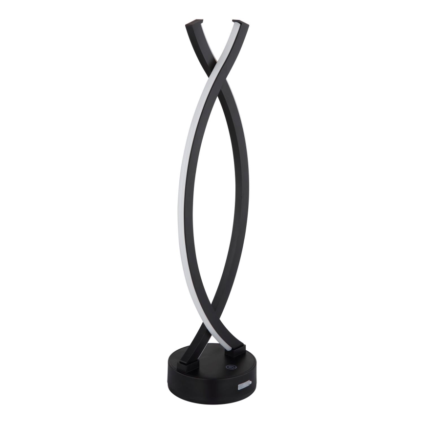 Globo - Himmennettävä LED-kosketuspöytävalaisin LED/1W/3,7V 3000K 1800 mAh USB musta