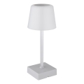 Globo - Himmennettävä LED-kosketuspöytävalaisin LED/2W/5V 3000/4500/6500K 800 mAh hopea