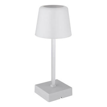 Globo - Himmennettävä LED-kosketuspöytävalaisin LED/2W/5V 3000/4500/6500K 800 mAh hopea