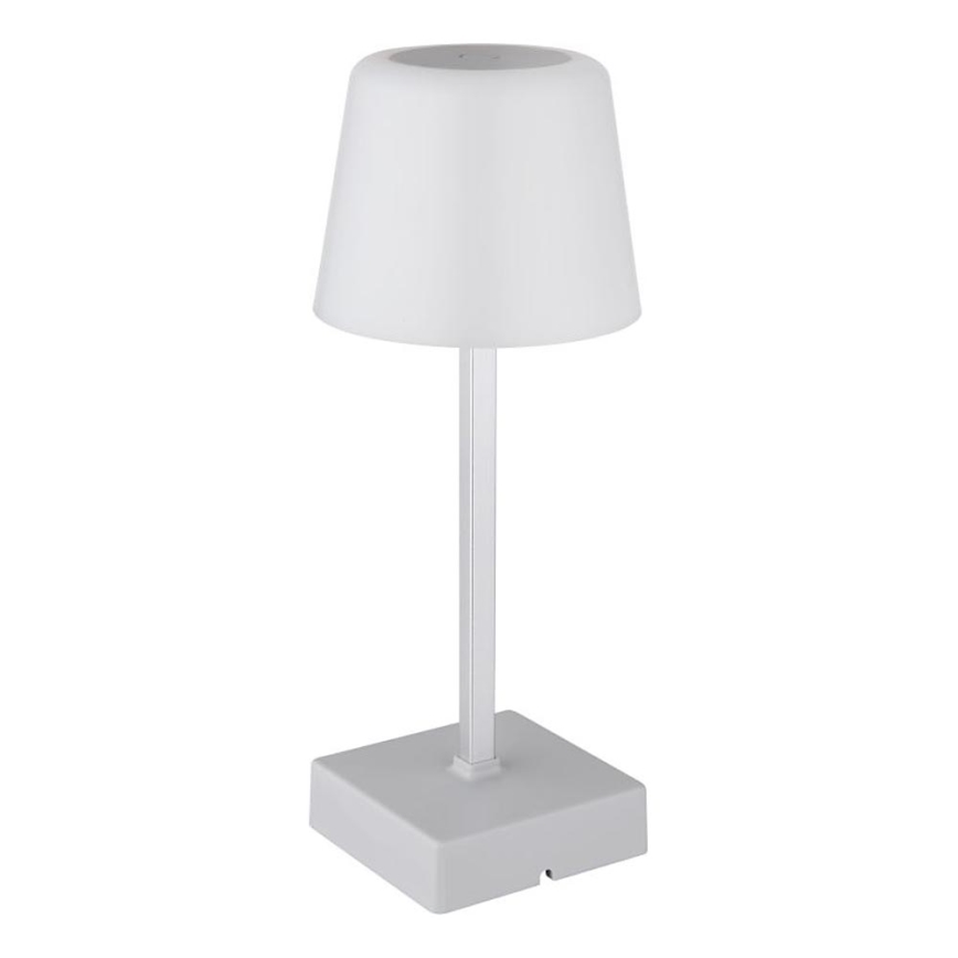 Globo - Himmennettävä LED-kosketuspöytävalaisin LED/2W/5V 3000/4500/6500K 800 mAh hopea