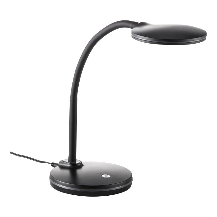 Globo - Himmennettävä LED-kosketuspöytävalaisin LED/4,6W/230V musta