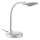 Globo - Himmennettävä LED-kosketuspöytävalaisin LED/4W/230V hopea