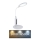Globo - Himmennettävä LED-kosketuspöytävalaisin LED/9W/230V 3000/4000/6500K harmaa