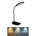 Globo - Himmennettävä LED-kosketuspöytävalaisin LED/9W/230V 3000K/4000K/6500K CRI 90 musta