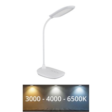 Globo - Himmennettävä LED-kosketuspöytävalaisin LED/9W/230V 3000K/4000K/6500K CRI 90 valkoinen