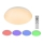 Globo - Himmennettävä LED-RGB-kattovalaisin 1xLED/12W/230V + 1xLED/3W