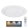 Globo - Himmennettävä LED-RGB-kattovalaisin LED/26W/230V + LED/26W + kauko-ohjaus