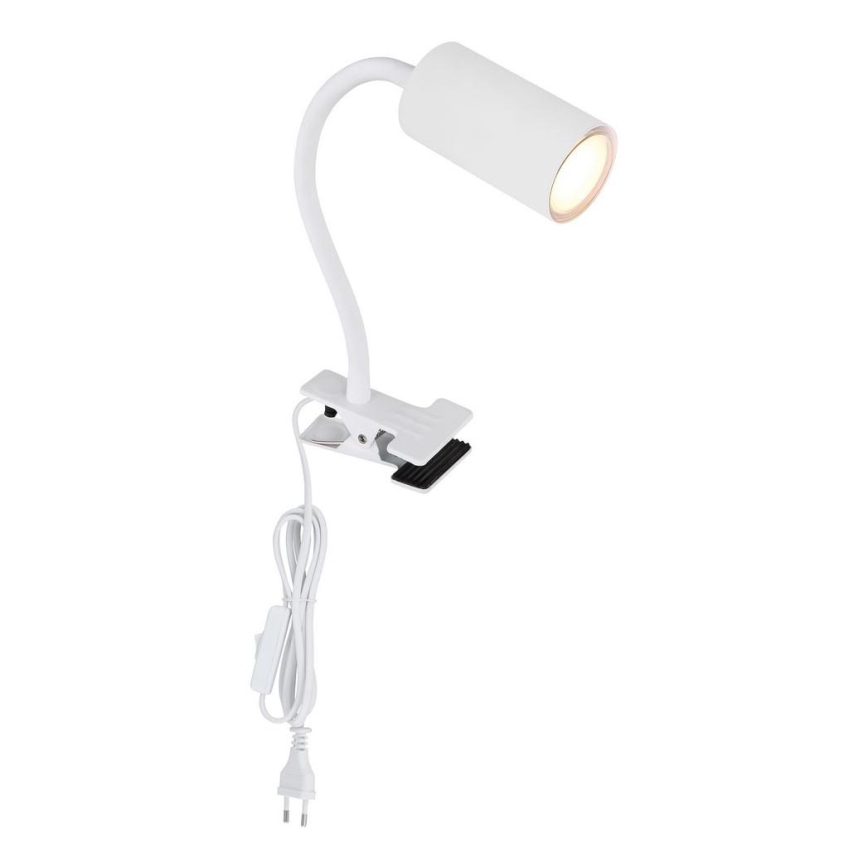 Globo - Joustava lamppu pidikkeellä 1xGU10/25W/230V