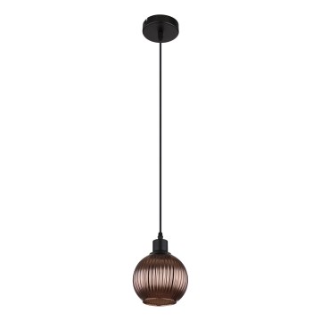 Globo - Kattokruunu johdossa 1xE27/25W/230V halkaisija 15 cm kupari