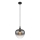 Globo - Kattokruunu johdossa 1xE27/40W/230V halkaisija 24 cm musta