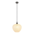 Globo - Kattokruunu johdossa 1xE27/40W/230V halkaisija 29 cm valkoinen/antrasiitti