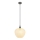 Globo - Kattokruunu johdossa 1xE27/40W/230V halkaisija 29 cm valkoinen/antrasiitti