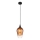 Globo - Kattokruunu johdossa 1xE27/60W/230V halkaisija 18 cm kupari