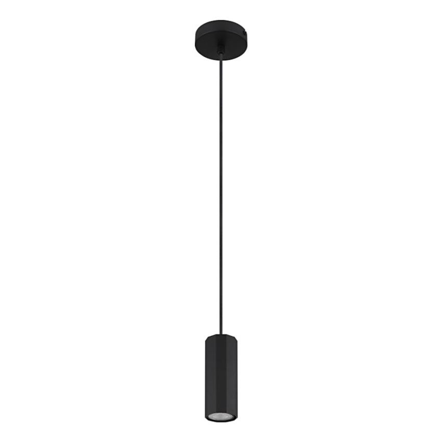 Globo - Kattokruunu johdossa 1xGU10/25W/230V musta