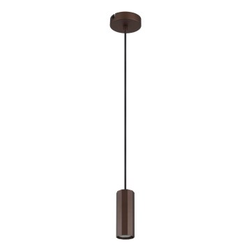 Globo - Kattokruunu johdossa 1xGU10/25W/230V ruskea
