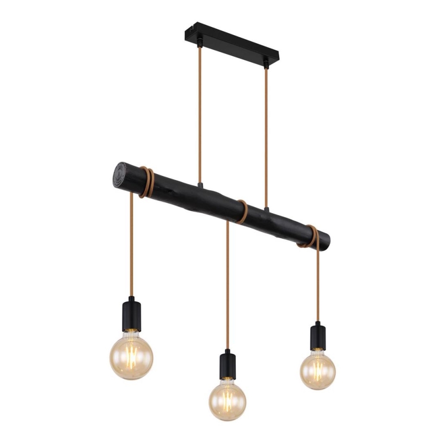 Globo - Kattokruunu johdossa 3xE27/60W/230V