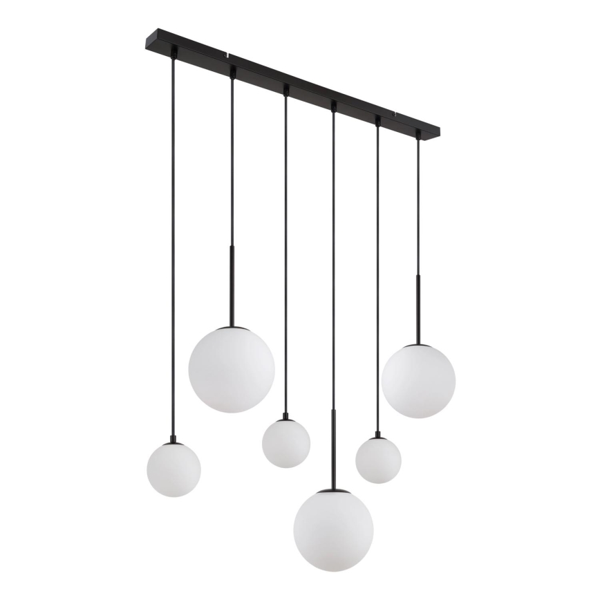 Globo - Kattokruunu johdossa 3xE27/9W/230V + 3xG9/5W