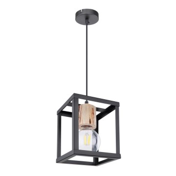 Globo - Kattokruunu narulla 1xE27/60W/230V