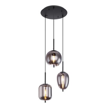 Globo - Kattokruunu narulla 3xE14/40W/230V