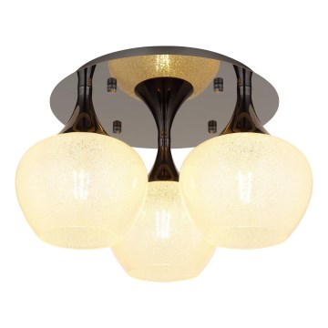 Globo - Kiinteä kattokruunu 3xE27/40W/230V antrasiitti