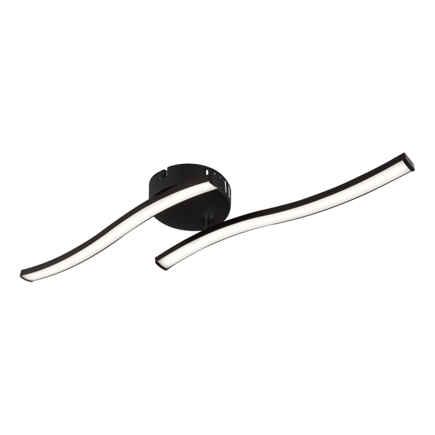Globo - Kiinteä LED-kattokruunu LED/12W/230V 3000K musta