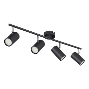 Globo - Kohdevalo 4xGU10/25W/230V musta