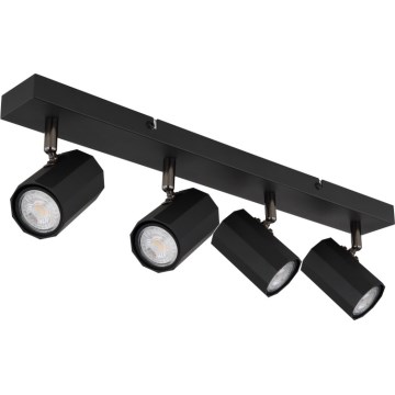 Globo - Kohdevalo 4xGU10/25W/230V musta