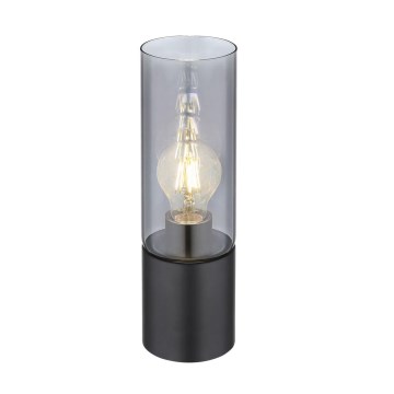 Globo - Kosketuspöytälamppu 1xE27/25W/230V halkaisija 9 cm musta