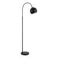 Globo - Lattialamppu 1xE27/60W/230V musta