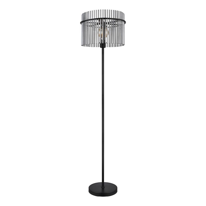 Globo - Lattialamppu 1xE27/60W/230V musta