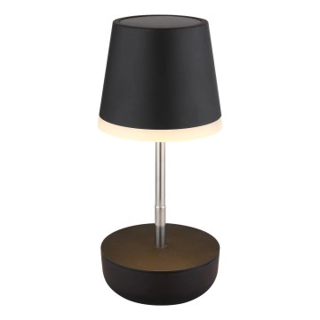 Globo - LED aurinkokennovalo 10xLED/0,06W/3V IP44 800 mAh musta