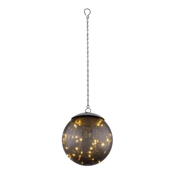 Globo - LED-aurinkokruunu ketjussa 20xLED/0,06W/1,2V halkaisija 15 cm IP44