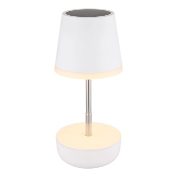 Globo - LED-aurinkolamppu 10xLED/0,06W/3V IP44 valkoinen