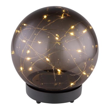 Globo - LED-aurinkovalaistus 20xLED/0,06W/1,2V halkaisija 15 cm IP44