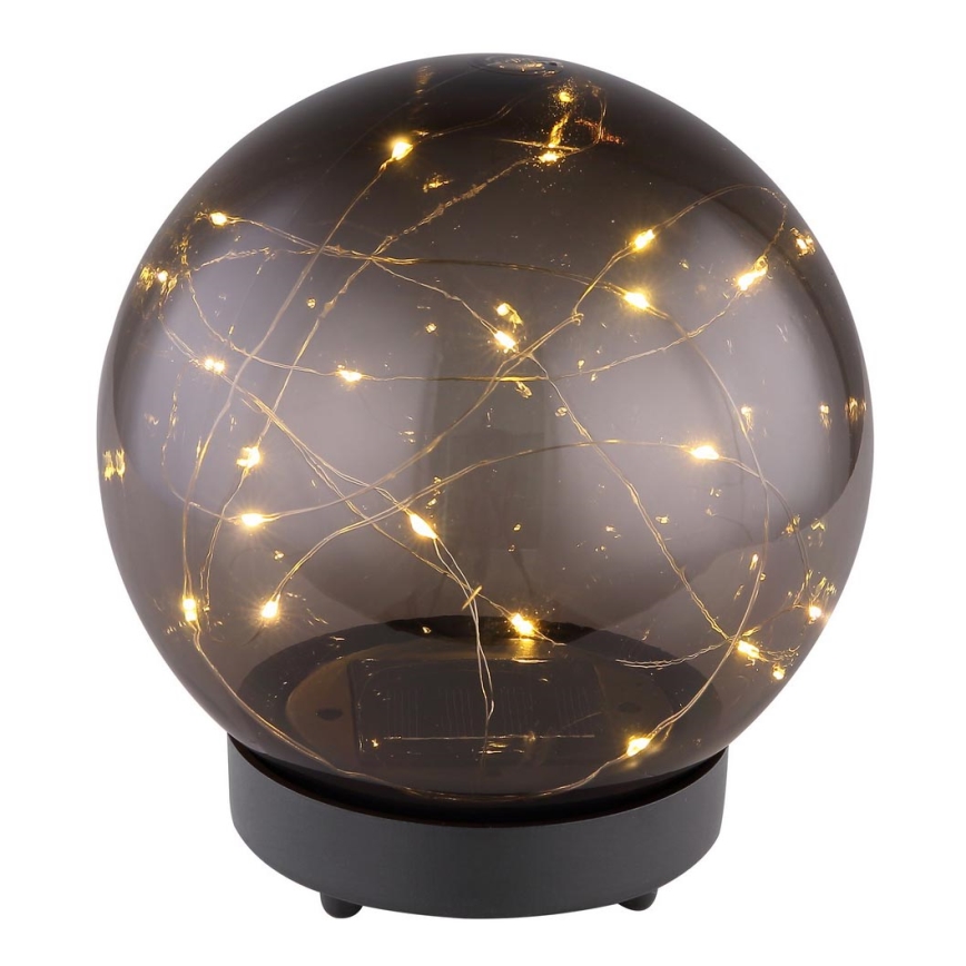 Globo - LED-aurinkovalaistus 20xLED/0,06W/1,2V halkaisija 15 cm IP44