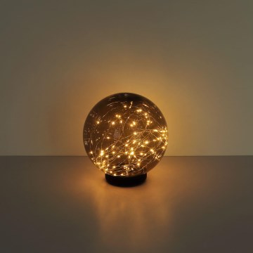 Globo - LED-aurinkovalaistus 30xLED/0,06W/1,2V halkaisija 20 cm IP44